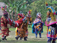 GtB Das Deer Dance Festival der Mayas, in San Antonio, im Süden von Belize