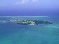 GtB Galerie Oktober 09 Landeanflug in Caye Caulker von Chang Yung-fa, Tony aus Hsin ying