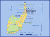 GtB Map of Caye Caulker Belize