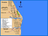 GtB Map of Dangriga Belize