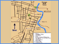 GtB Map of Orange Walk Town Belize