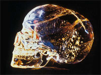 GtB The mysterial crystal skull fron Lubaantun in Belize