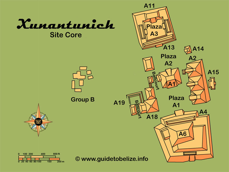Maya Site in Belize, maps of belize. Maya Site in Belize,