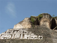 GtB West Side stucco Relief on El
                                Castillo