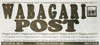 GtB Wabagari Post Newspaper in Belize