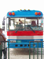GtB Gilharry Bus at the
                                            Bus Terminal in Belize City