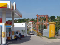 GtB A Belize Gas Station in San Ignacio