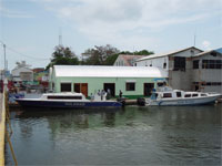 GtB Der Belize City Wassertaxi Terminal