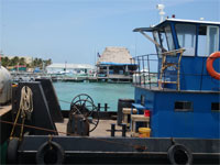 GtB Fidos Dock mit der Island Ferry