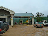 GtB Die Grenze von Belize nach
Guatemala in Benque Viejo del Carmen