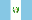 Gtb Guatamala Belize Botschaft Fahne