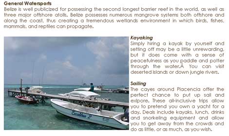 Stolen Part of the Guide to Belize and Habaneros.org as found on elsecreto.bz