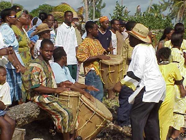 Stann Creek or Dangriga with a Garifuna Party